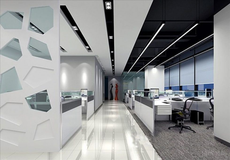 深圳華建偉業辦公室裝修設計