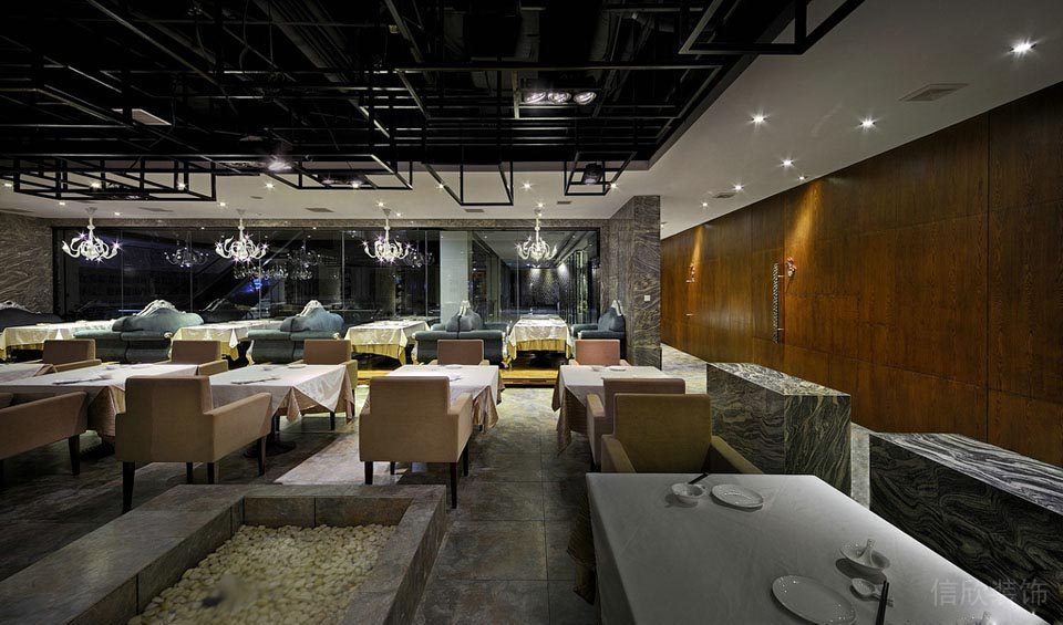 諾丁餐廳蒙古風(fēng)味餐廳裝修