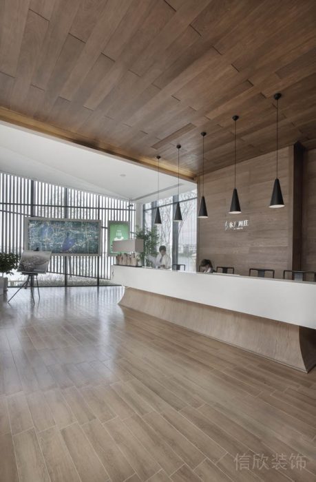 水月周莊售樓會(huì)所裝修