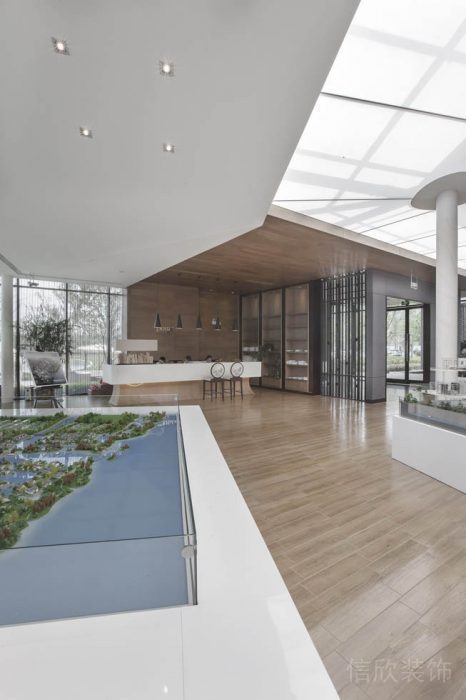 水月周莊售樓會(huì)所裝修