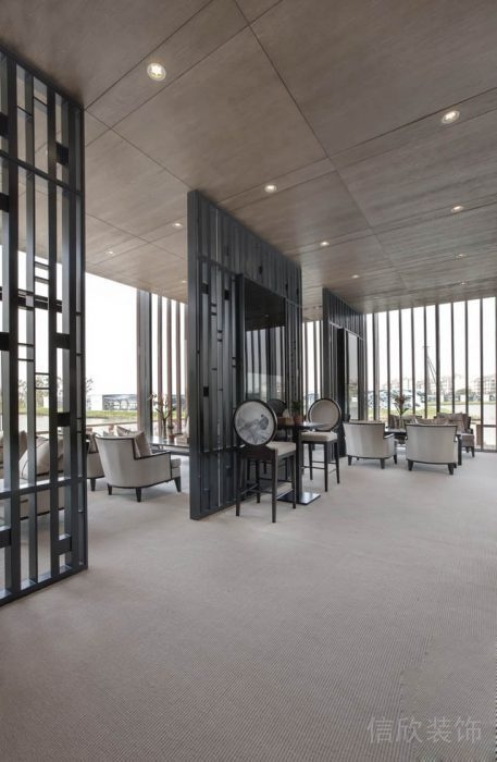 水月周莊售樓會(huì)所裝修