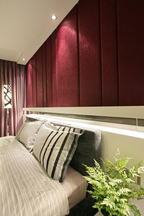 福田匯港名苑中式家居裝修-臥室4