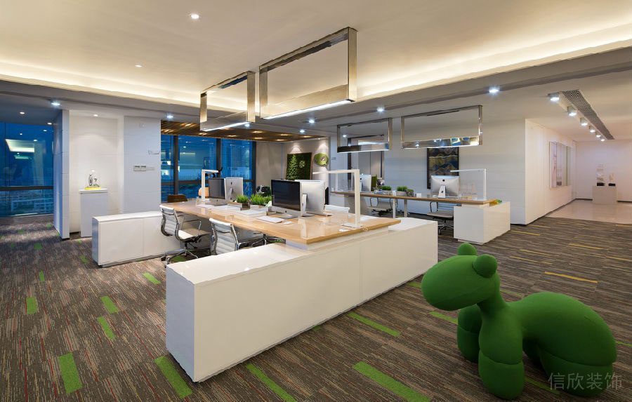 深圳福田區車公廟現代辦公室裝修 深圳福田區車公廟現代辦公室裝修