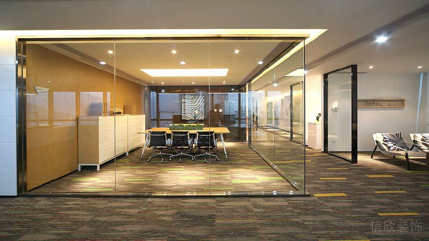 深圳福田區車公廟現代辦公室裝修 深圳福田區車公廟現代辦公室裝修