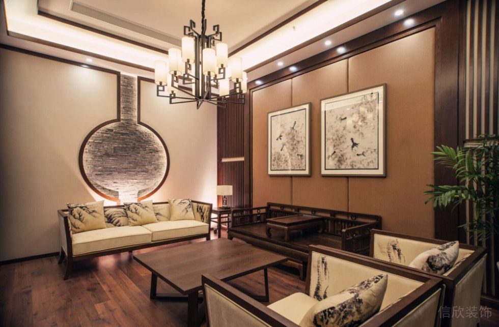 深圳南山區科苑中式辦公室裝修 深圳南山區科苑中式辦公室裝修