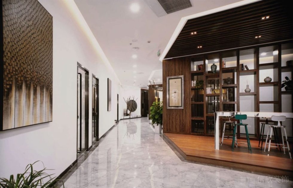 深圳南山區科苑中式辦公室裝修 深圳南山區科苑中式辦公室裝修