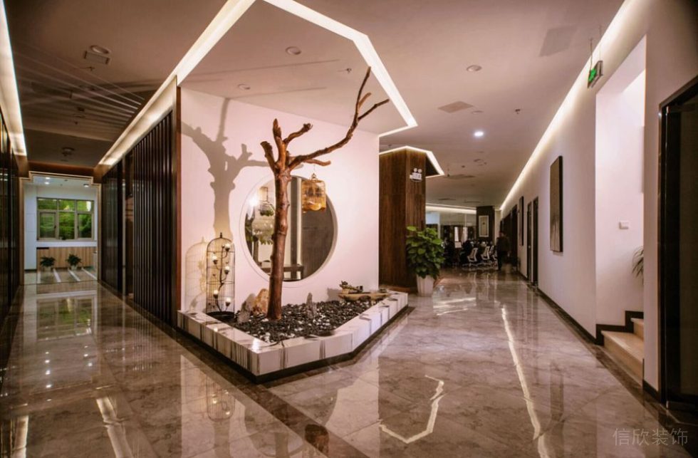 深圳南山區科苑中式辦公室裝修 深圳南山區科苑中式辦公室裝修