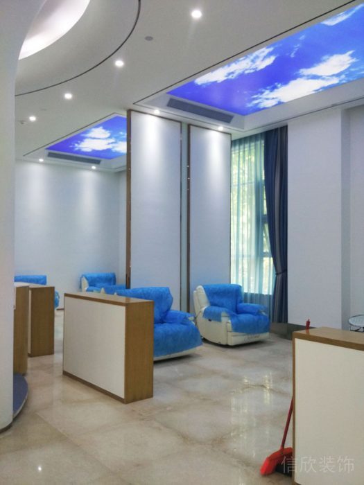 安心醫(yī)療會所裝修_服務區(qū)