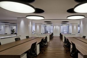 深圳南山現(xiàn)代辦公室裝修_公共辦公區(qū)