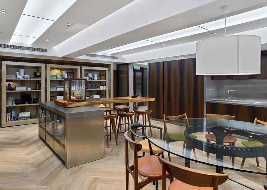 福田中心區辦公室裝修_員工就餐區