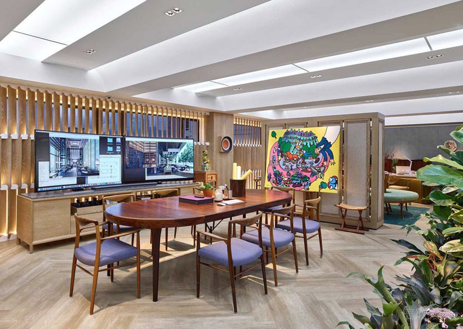 福田中心區(qū)辦公室裝修