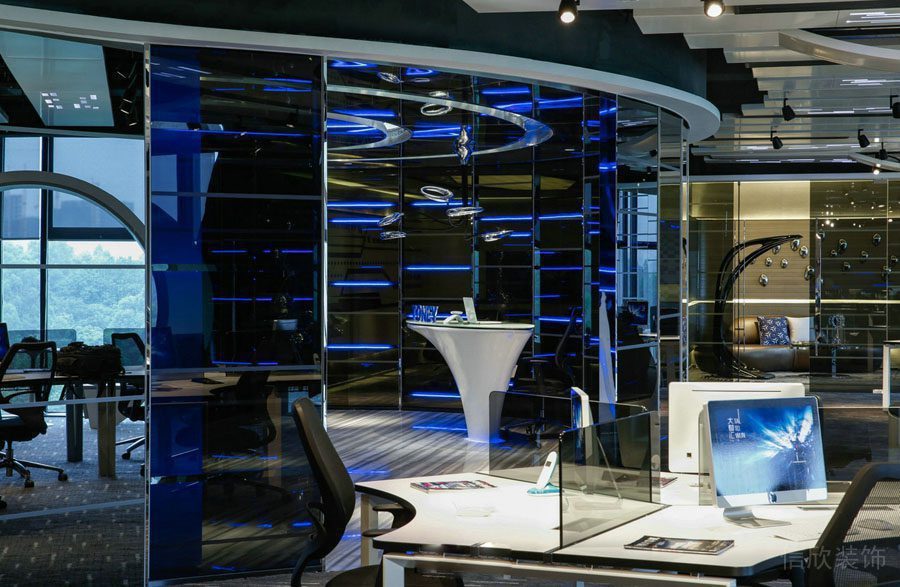 深圳羅湖區蓮塘深圳辦公室裝修工程_辦公桌