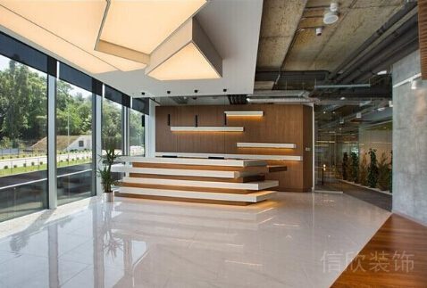 設(shè)計公司辦公室裝修效果