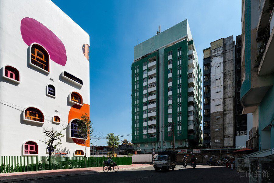 強(qiáng)調(diào)色房屋墻漆設(shè)計