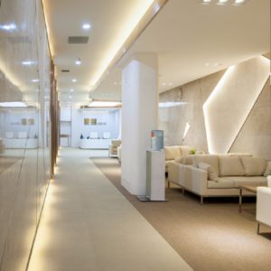 現(xiàn)代辦公室led燈帶腳燈設(shè)計效果圖