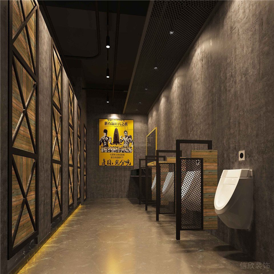 華武決平湖深圳健身房裝修設計_衛生間