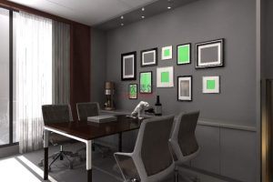 深圳辦公室裝修-會(huì)議室-江嶺公司