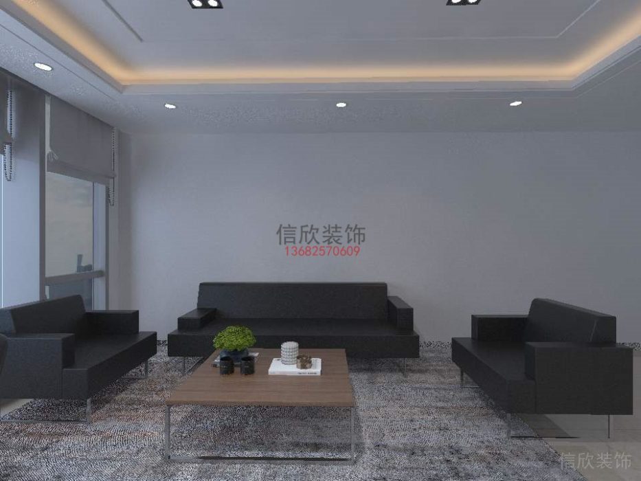深圳辦公室裝修-沙發區-正力技術公司