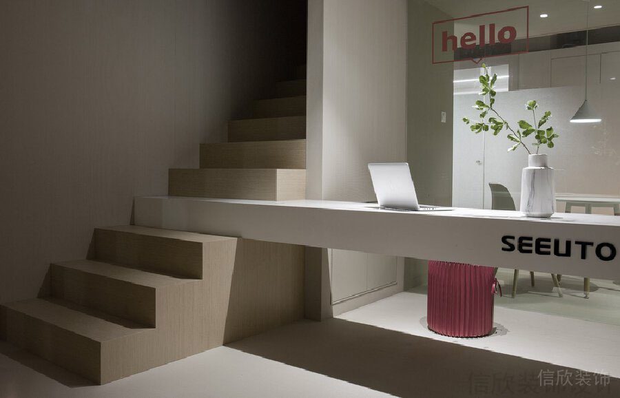 珠海習同英語培訓中心裝修設計_信欣幼兒園學校裝修設計