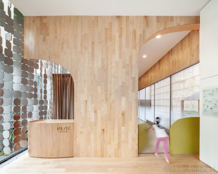 深圳愛幼托兒所裝修設(shè)計_信欣幼兒園學(xué)校裝修設(shè)計