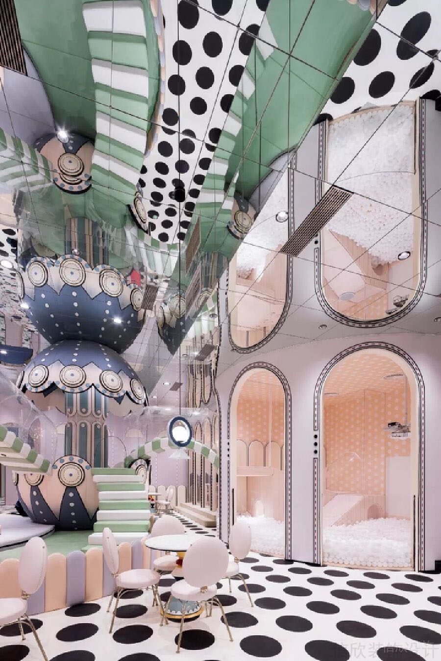 鄭州龍飛親子俱樂(lè)部裝修設(shè)計(jì)2_信欣幼兒園學(xué)校裝修設(shè)計(jì)