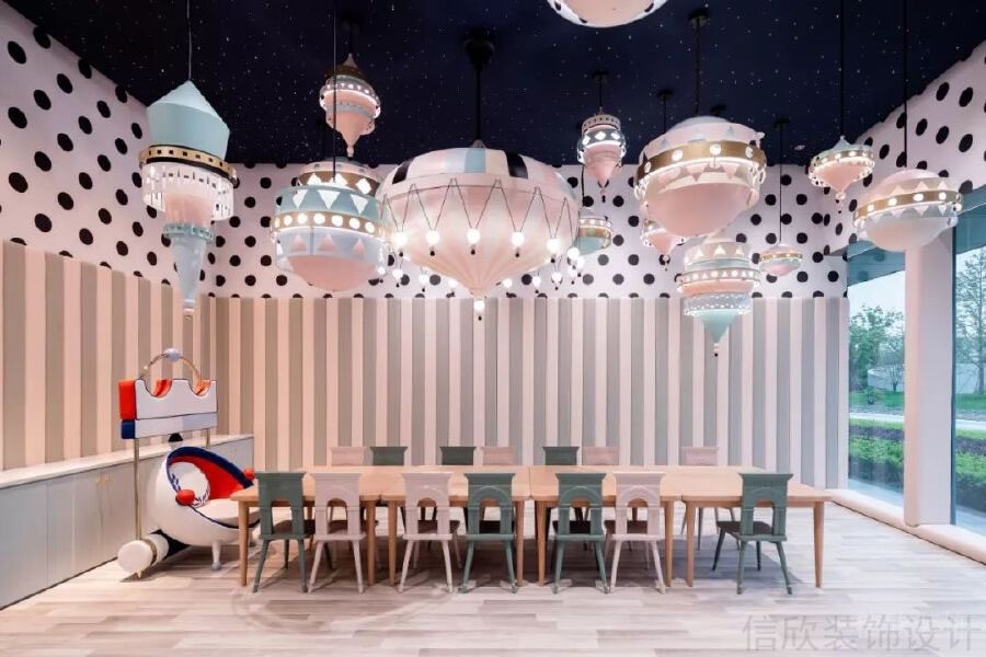 鄭州龍飛親子俱樂部裝修設(shè)計(jì)4_信欣幼兒園學(xué)校裝修設(shè)計(jì)