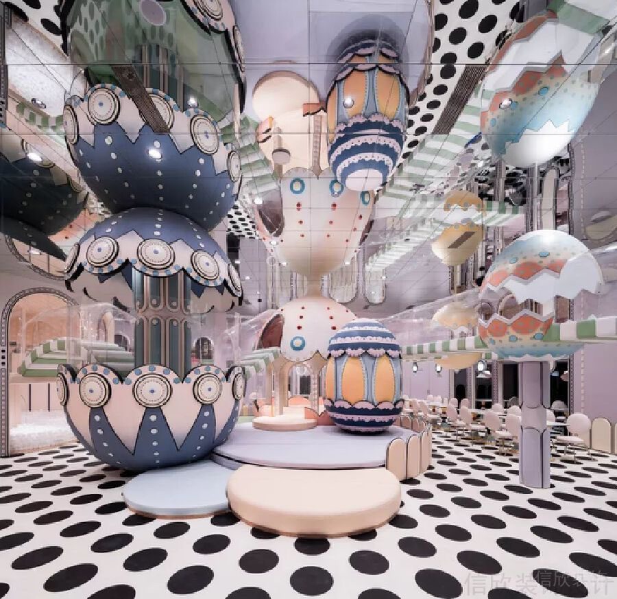 鄭州龍飛親子俱樂(lè)部裝修設(shè)計(jì)5_信欣幼兒園學(xué)校裝修設(shè)計(jì)