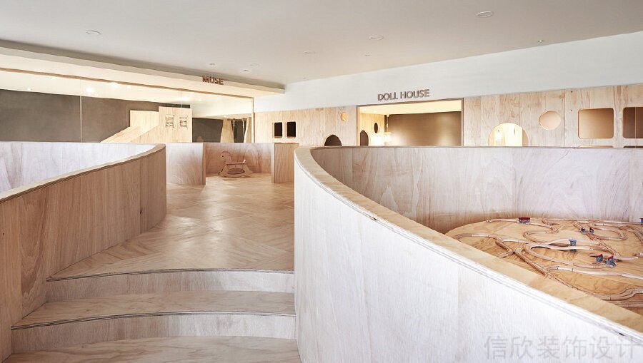 東莞親子中心裝修設(shè)計_信欣幼兒園學(xué)校裝修設(shè)計