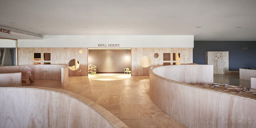 東莞親子中心裝修設(shè)計_信欣幼兒園學(xué)校裝修設(shè)計