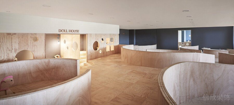 東莞親子中心裝修設(shè)計_信欣幼兒園學(xué)校裝修設(shè)計