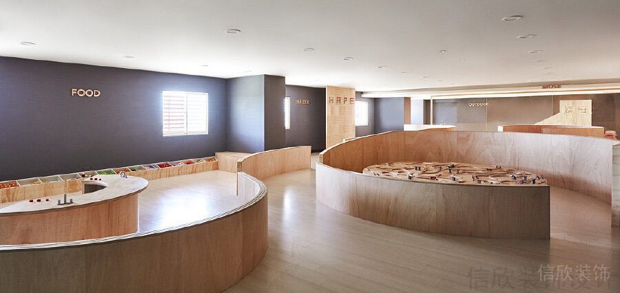 東莞親子中心裝修設(shè)計_信欣幼兒園學(xué)校裝修設(shè)計