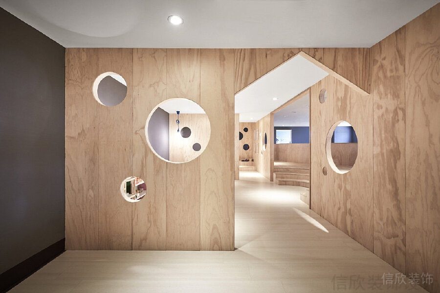 東莞親子中心裝修設(shè)計_信欣幼兒園學(xué)校裝修設(shè)計