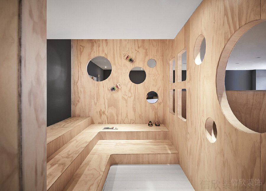 東莞親子中心裝修設(shè)計_信欣幼兒園學(xué)校裝修設(shè)計