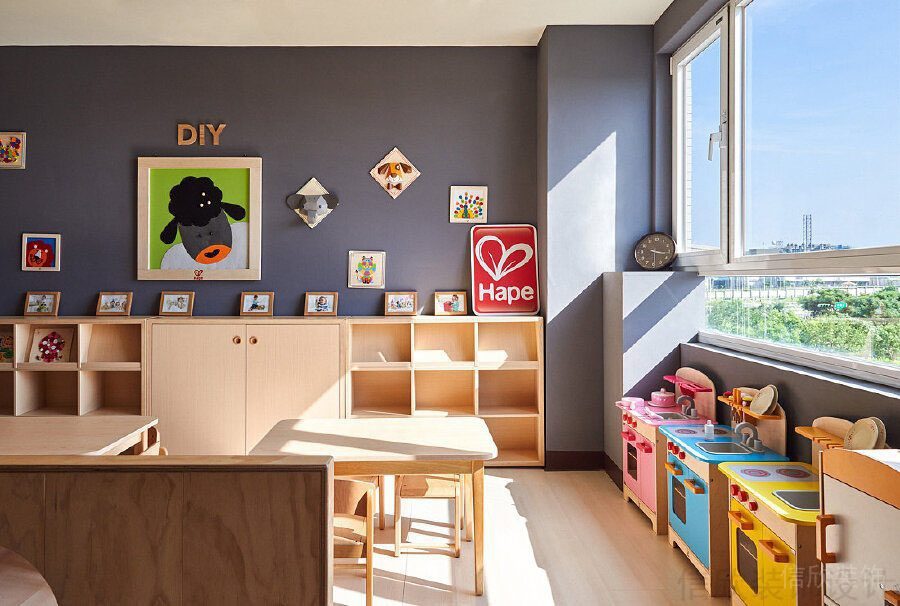 東莞親子中心裝修設(shè)計_信欣幼兒園學(xué)校裝修設(shè)計