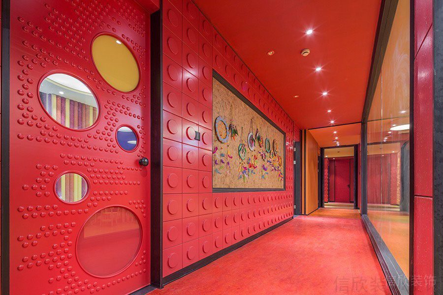 陽江兒童教育中心裝修設(shè)計(jì)_信欣幼兒園學(xué)校裝修設(shè)計(jì)