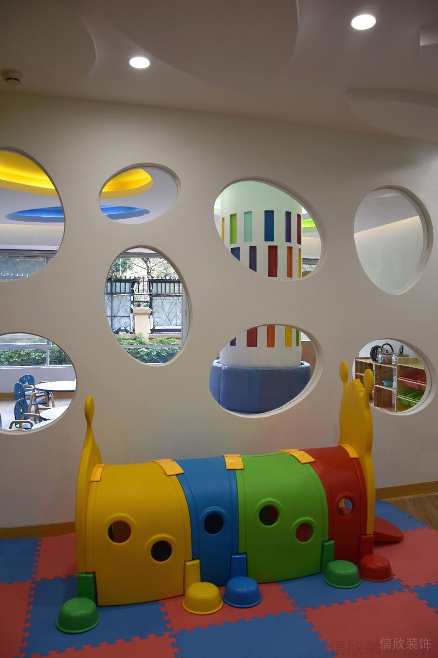 佛山早教中心裝修設(shè)計(jì)_信欣幼兒園學(xué)校裝修設(shè)計(jì)