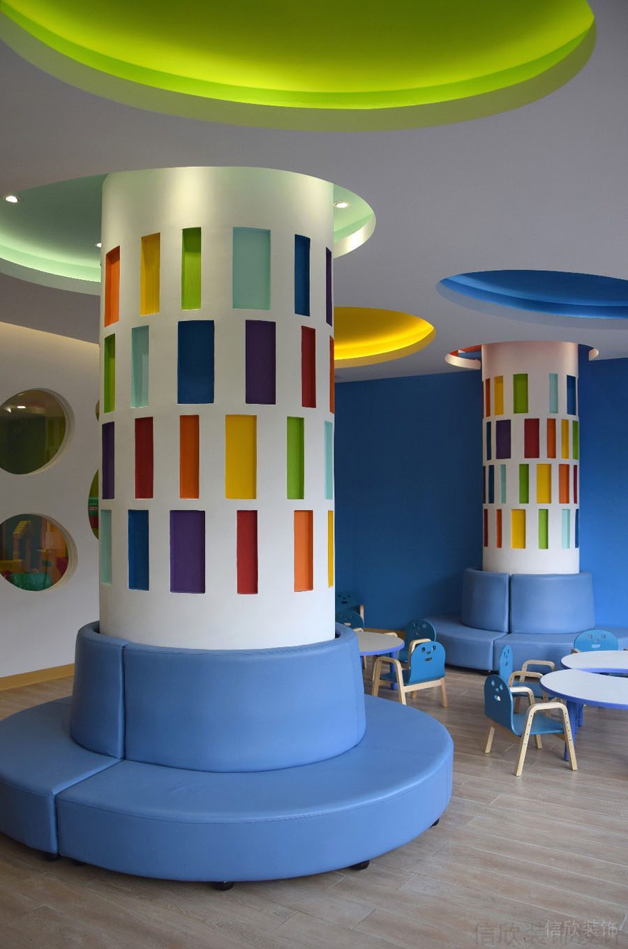 佛山早教中心裝修設(shè)計(jì)_信欣幼兒園學(xué)校裝修設(shè)計(jì)