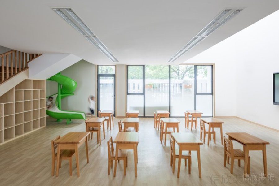 湛江銀川學校裝修設計_信欣幼兒園學校裝修設計