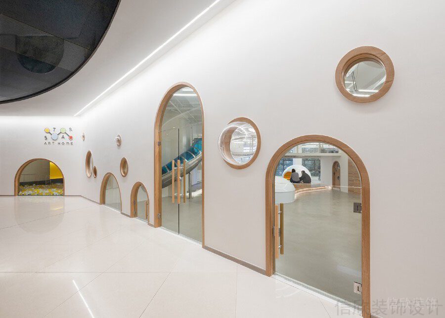 惠州揚(yáng)子親子空間裝修設(shè)計_信欣幼兒園學(xué)校裝修設(shè)計