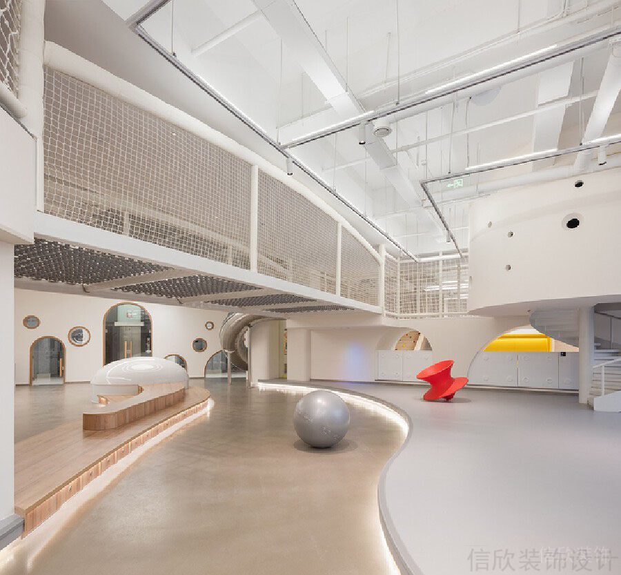 惠州揚(yáng)子親子空間裝修設(shè)計_信欣幼兒園學(xué)校裝修設(shè)計