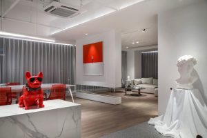 龍華現(xiàn)代辦公室裝修設(shè)計圖