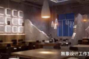 福田餐廳裝修燒烤店設計效果圖