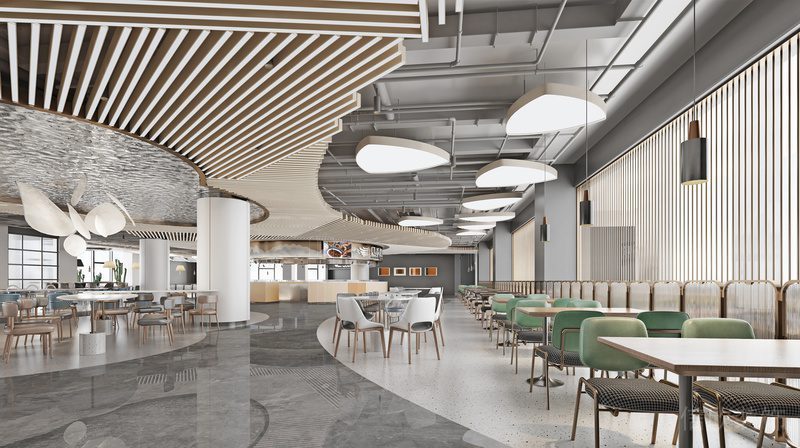 深圳西麗餐飲裝修設計公司案例