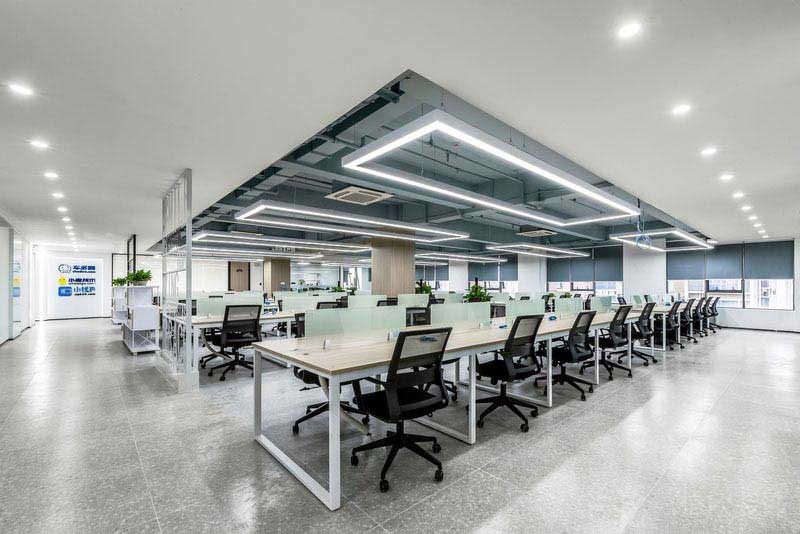 辦公室現(xiàn)代簡(jiǎn)約風(fēng)辦公區(qū)效果圖(3)