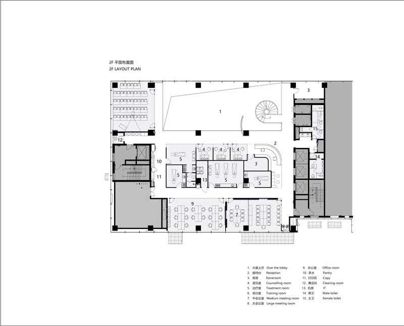 辦公室現代簡約風設計圖(1)