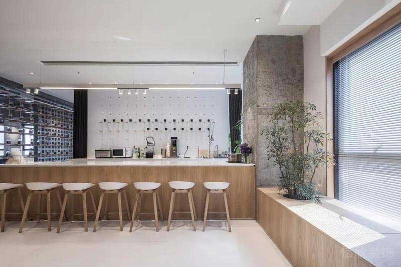 北歐茶飲空間吧臺(tái)