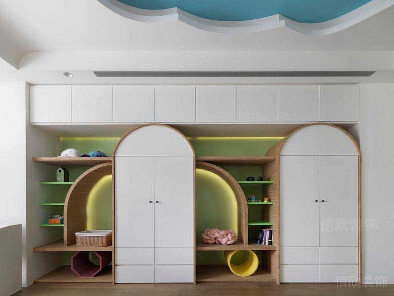 北歐風格別墅兒童娛樂區