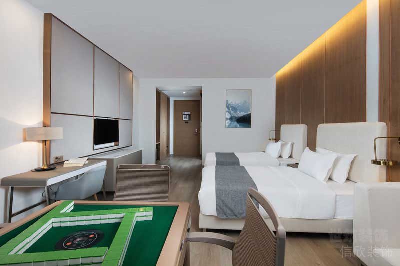 北歐極簡風(fēng)酒店雙人房