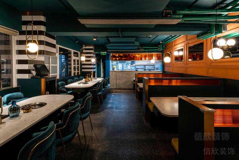 餐廳北歐風(fēng)用餐區(qū)效果圖