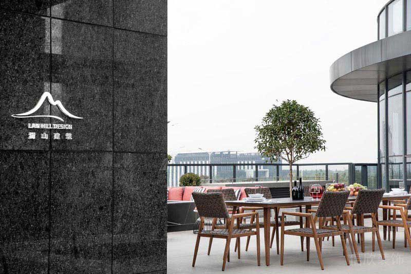 餐廳現(xiàn)代風(fēng)陽(yáng)臺(tái)用餐區(qū)效果圖(1)